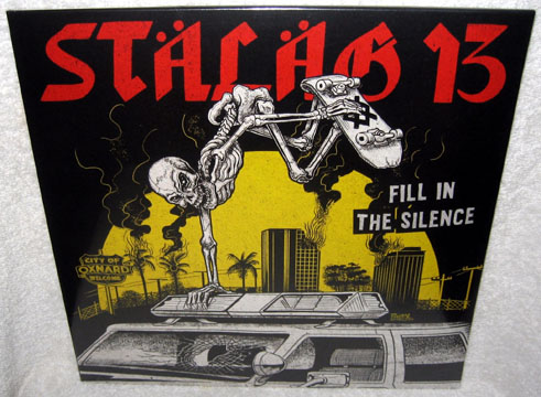 STALAG 13 "Fill In The Silence" LP (PNV) Reissue BLACK VINYL
